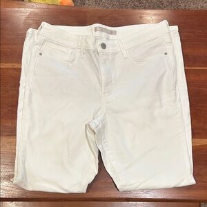 Athleta White Denim Skinny Jeans